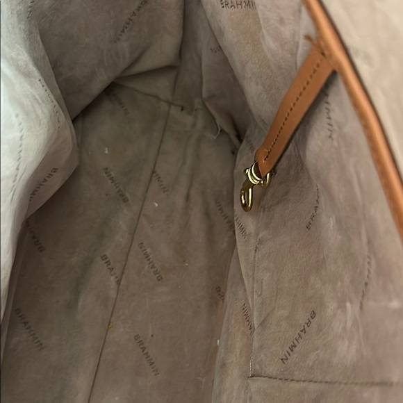 Brahmin Blue Delft Duxbury Tote Floral Blue and White Bag - Picture 9 of 10